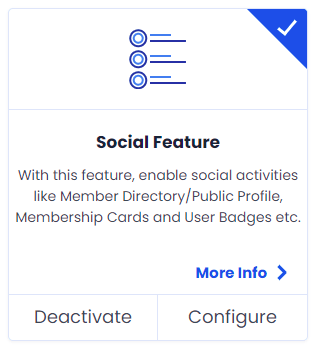 ARMember social feature